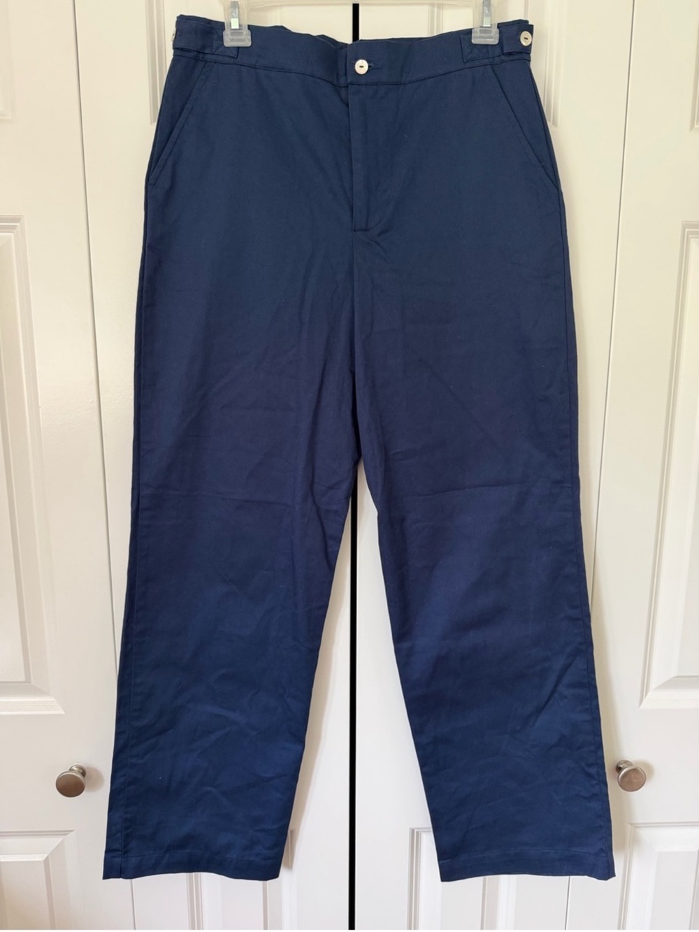 Donni Cotton Pant with Adjustable Waist